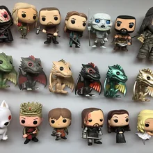 Funko pop Secondhand Игра престолов Джон Сноу, дракон, гончий, Джоффри Виниловая фигурка Коллекционная модель свободная игрушка