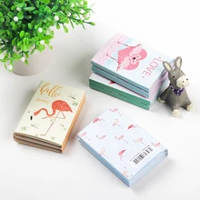 1pack/lot Cartoon Kawaii Mini Memo Flamingo Series Fold Sticky Notes Memo Pad Memo Message Writing Scratch Pad Paper Label 1pack/lot Cartoon Kawaii Mini Memo Flamingo Series Fold Sticky Notes Memo Pad Memo Message Writing Scratch Pad Paper Label