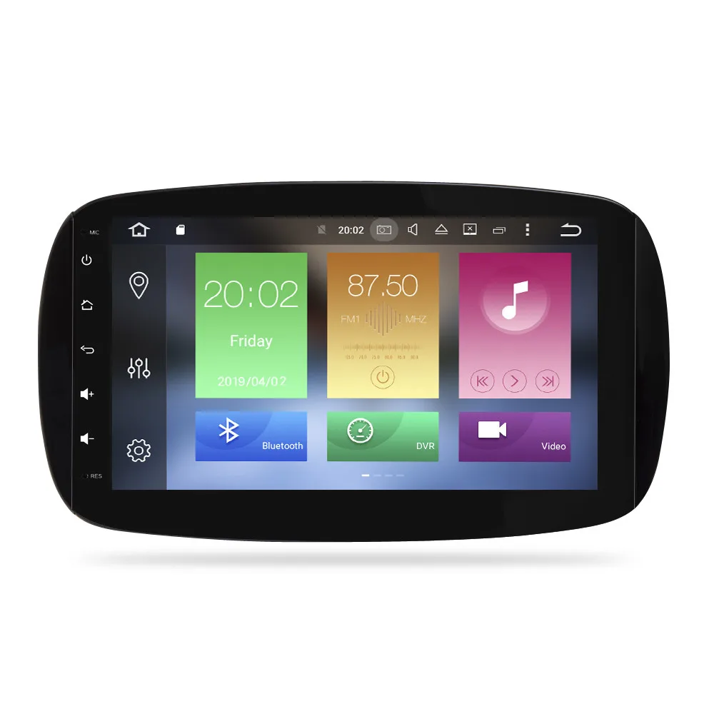 Cheap Android 9.0 Car Radio Multimedia For Mercedes Benz Smart Fortwo C453 A453 W453 2015-2018 DVD Player GPS Navigation Video Stereo 10