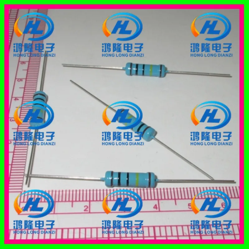 Металлические пленочные резисторы 2 Вт 1R-9.1R ohm 1% 2 Вт, набор ...