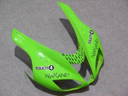 Комплект обтекателей для мотоцикла KAWASAKI Ninja ZX6R 636 07 08 ZX 6R 2007 2008 zx6r ABS зеленый черный