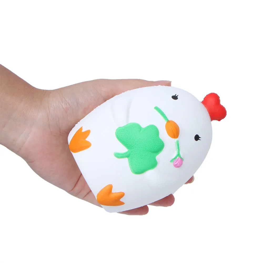 Мягкая игрушка для снятия стресса Забавная детская игрушка мультфильм цыпленок медленно поднимающийся ароматизированный облегчить игрушка для снятия стресса FEB8