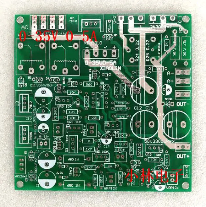 Постоянно Регулируемый DC блок питания Lab DIY Kit 0 35V 5A|Запасные части| |