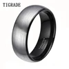 Anillo clásico de carburo de tungsteno cepillado para hombre, 8mm, Anillos de boda, joyas para hombre, joyería, Anillos de compromiso ► Foto 1/6