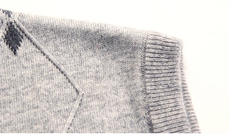 MACROSEA бизнес повседневный мужской шерстяной свитер Argyle шерстяной жилет Ретро стиль пуловер без рукавов Осень и зима Мужская одежда 1803