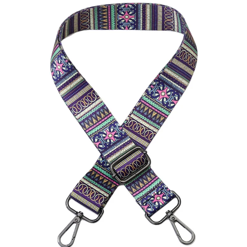 Colored Belt Bag Straps Adjustable Wide Strap Parts for Accessories Obag Handle Handbag Nylon for Women Shoulder Messenger Bags 
