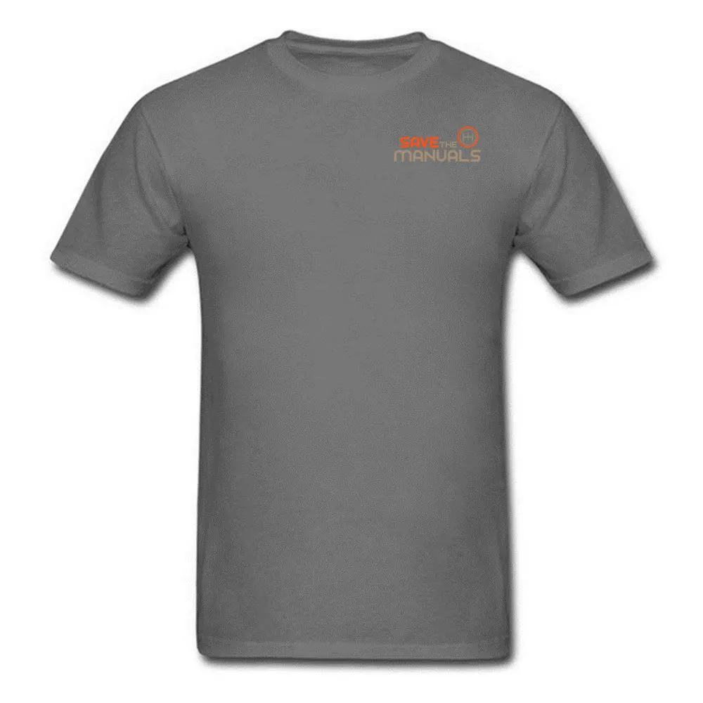 Oversized Mens T Shirt Save The Manuals 4 989 Casual Tops & Tees Thanksgiving Day Pure Cotton O-Neck Clothing Shirt Short Sleeve Save The Manuals 4 989 Chest carbon