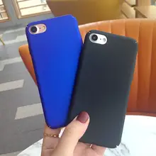 

Phone Cases For iphone 7 Plus 6 6S 5 5S Ultra thin Frosted Hard PC Capa Back Cover Blue Black Coque Fundas For iphone 7 4.7"/5.5