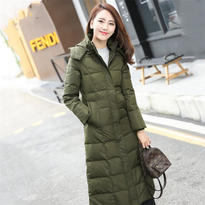 Femmes armygreen Xy695 Longue Black 4xl black Bas Épaississent Mince Hiver Capuche Vert Taille Armée Grande Le Collar red Survêtement Vers Collar Veste Minceur red armygreen Fur gray Collar Automne Collar gray Parkas q45EU