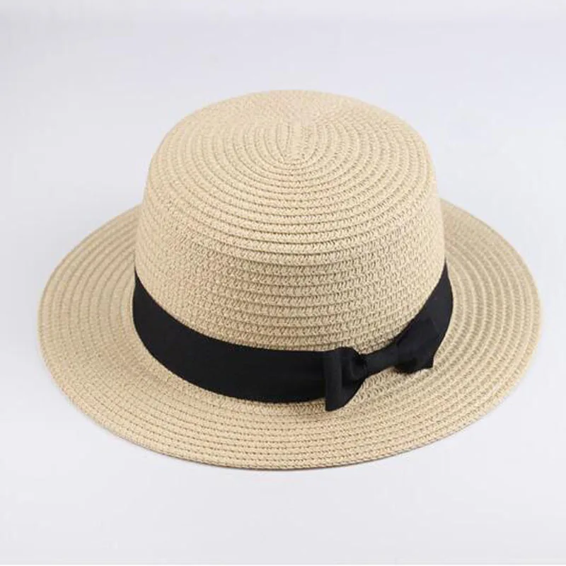 Шляпа женская Соломенная от солнца с бантом летняя|straw hat|straw hats wholesalerssummer for women |