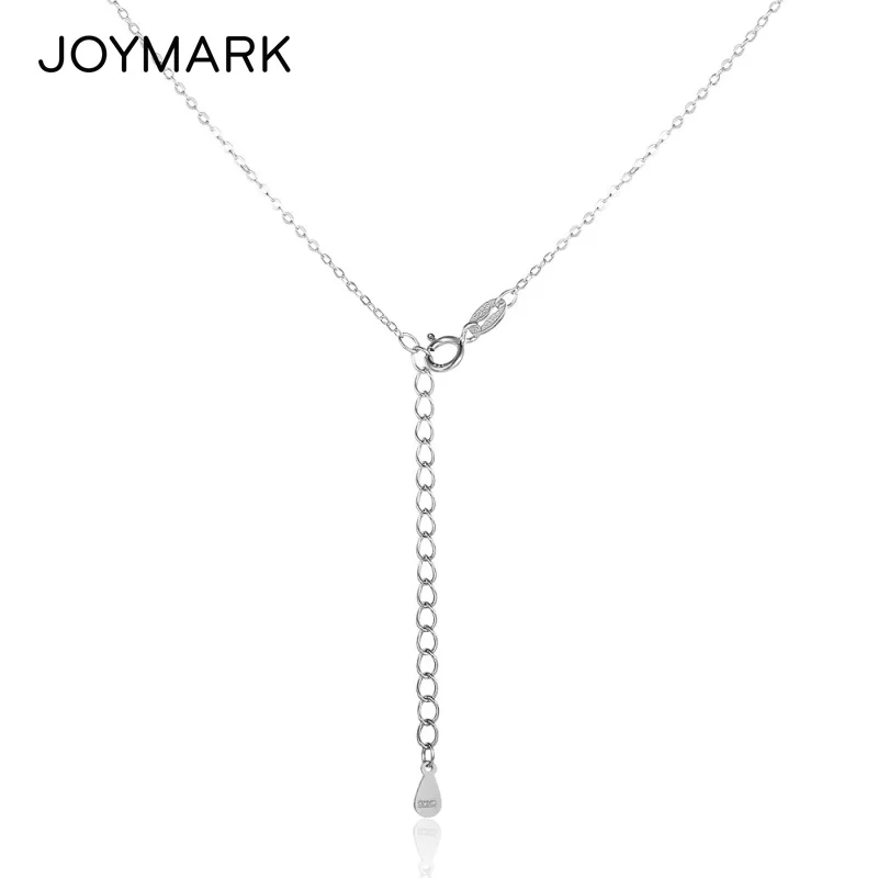

1.2mm Thickness 925 Sterling Silver Rolo O Chain Necklaces For Women 40cm+5cm Extension Chain 3 Colors SND003