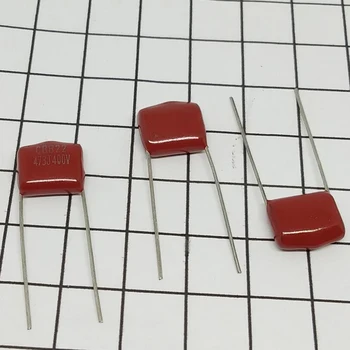 

Cbb22 CBB 0.047 UF 473J 400 V Metallized Polypropylene Fillm Kapasitor P = 10 Mm Pcs20