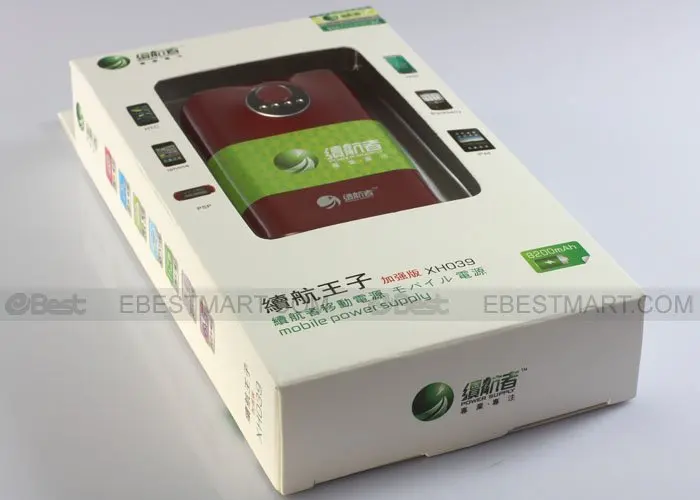 Free shipping Wholesale Price High capacity 8200mAh Power Bank Special Portable Charger i5 for cell phone ipad |