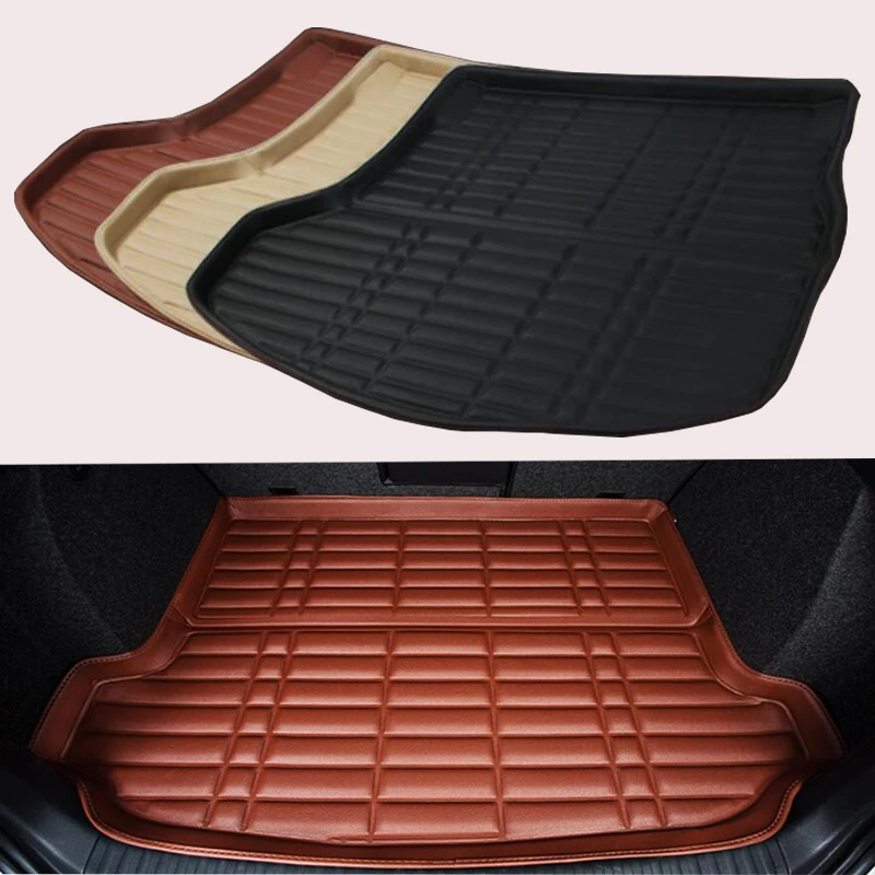 

Car Trunk Mats Auto Boot Mat For BMW X4 xDrive20i xDrive28i xDrive35i 2014.2015.2016.3D Carbon Products Mats.Free Shipping