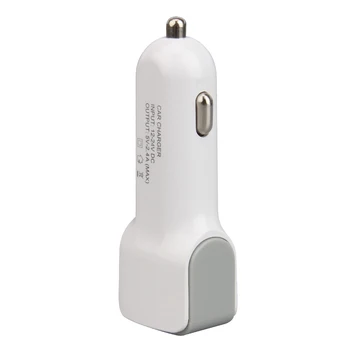 

2 USB Car Fast Charger Adapter 5V/2.1A Power Adapter for iPhone Samsung Huawei Auto Charge 500pcs