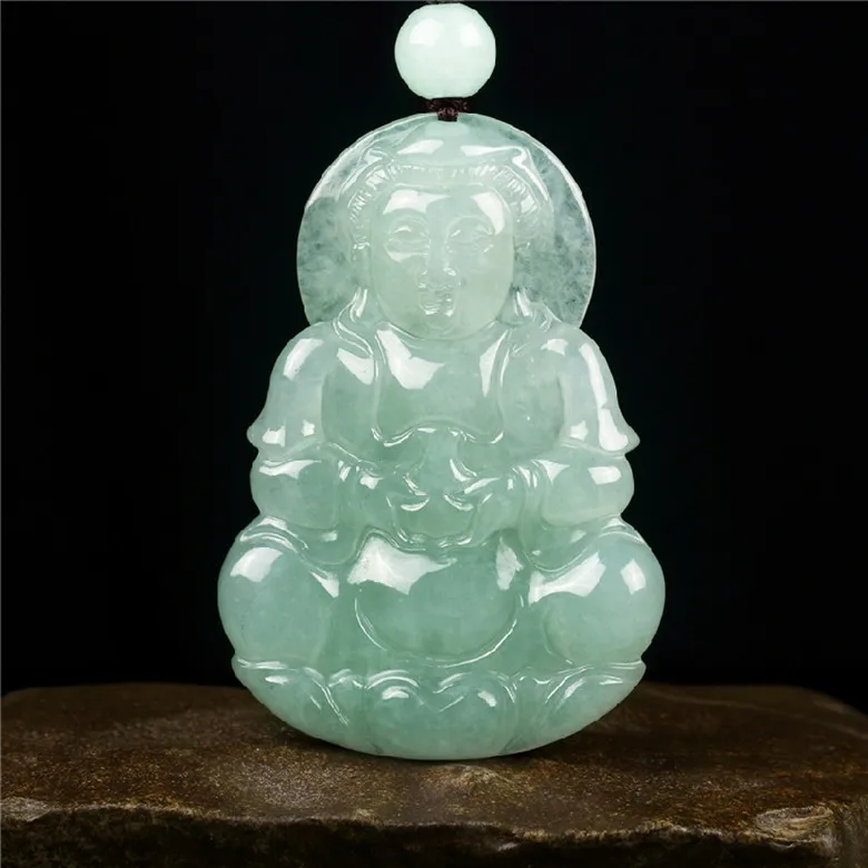 Yu guanyin pendant necklace natural A goods yu guanyin pendant male large style yu pei certificate/ цена Yu guanyin pendant necklace natural A goods yu guanyin pendant male large style yu pei certificate/ цены онлайн