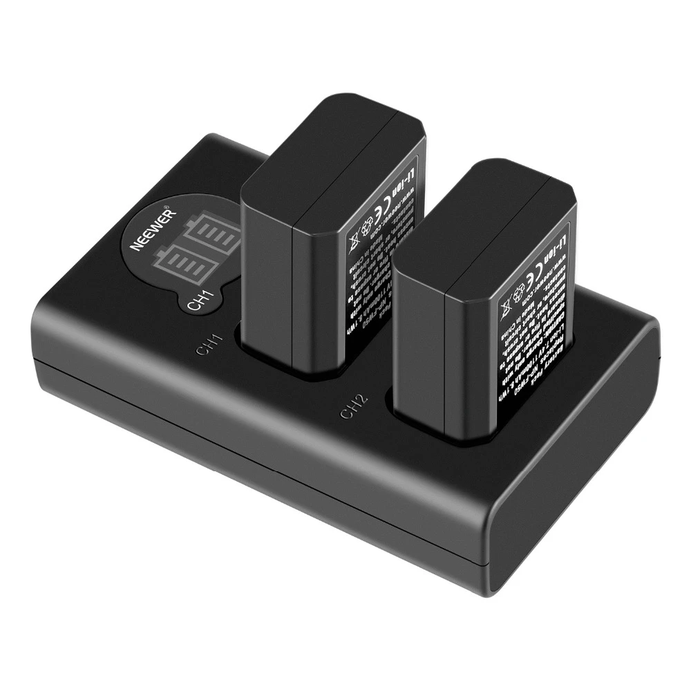 Neewer Npfw50 Camera Battery Charger Set For Sony A6000 A6500 A6300 A7