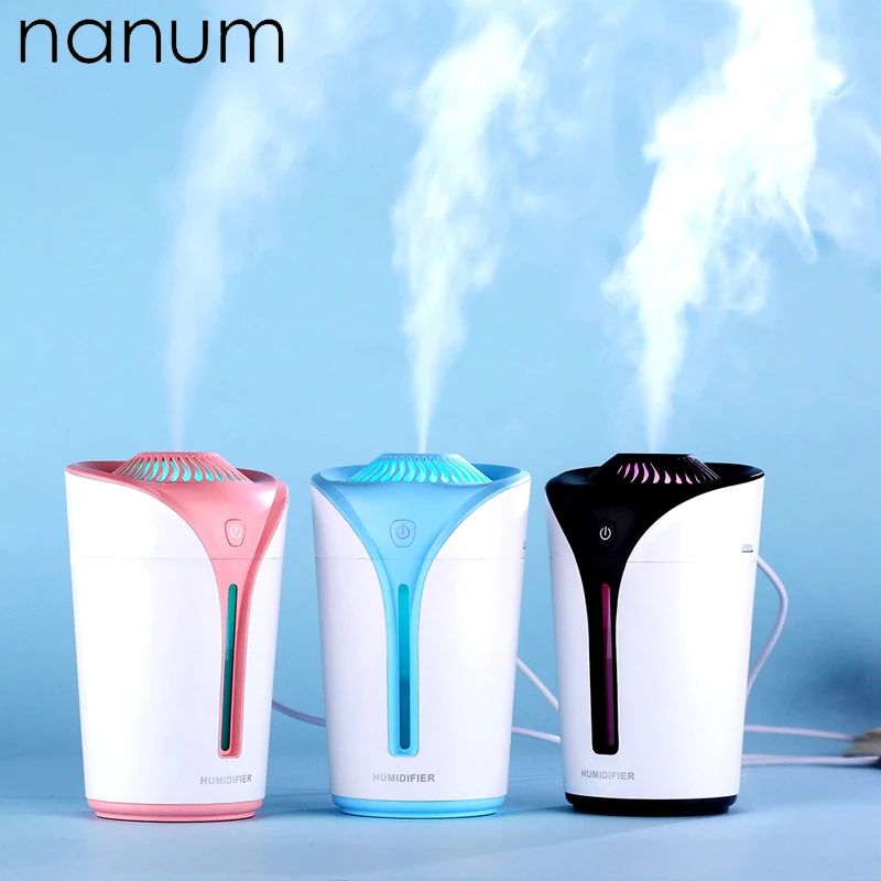 Car air freshener Mini Flame Cup Humidifier 170ML Ultrasonic USB