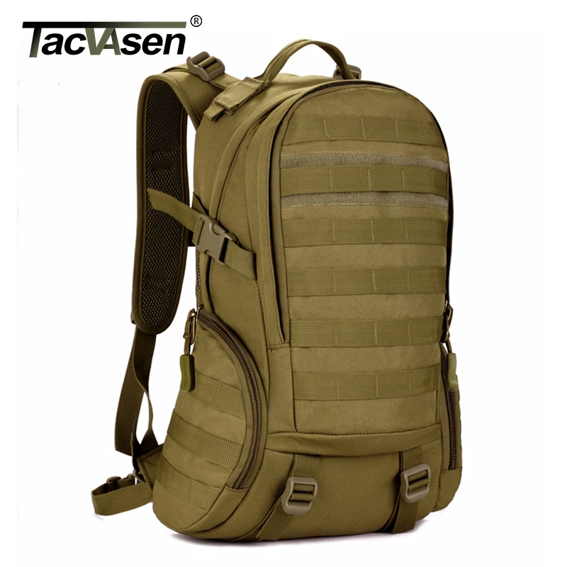 

TACVASEN 35L Waterproof Molle Men Backpack Military 3P Backpacks Camouflage Army Travel Bags School Backpack TD-SHZ-009