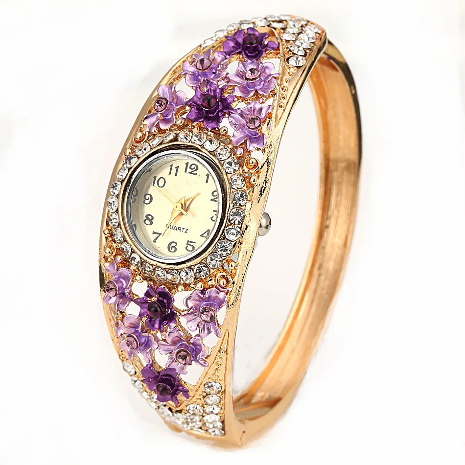 Женские часы cloisonne браслет часы Ретро стиль ручной орнамент китайский стиль Женские часы
