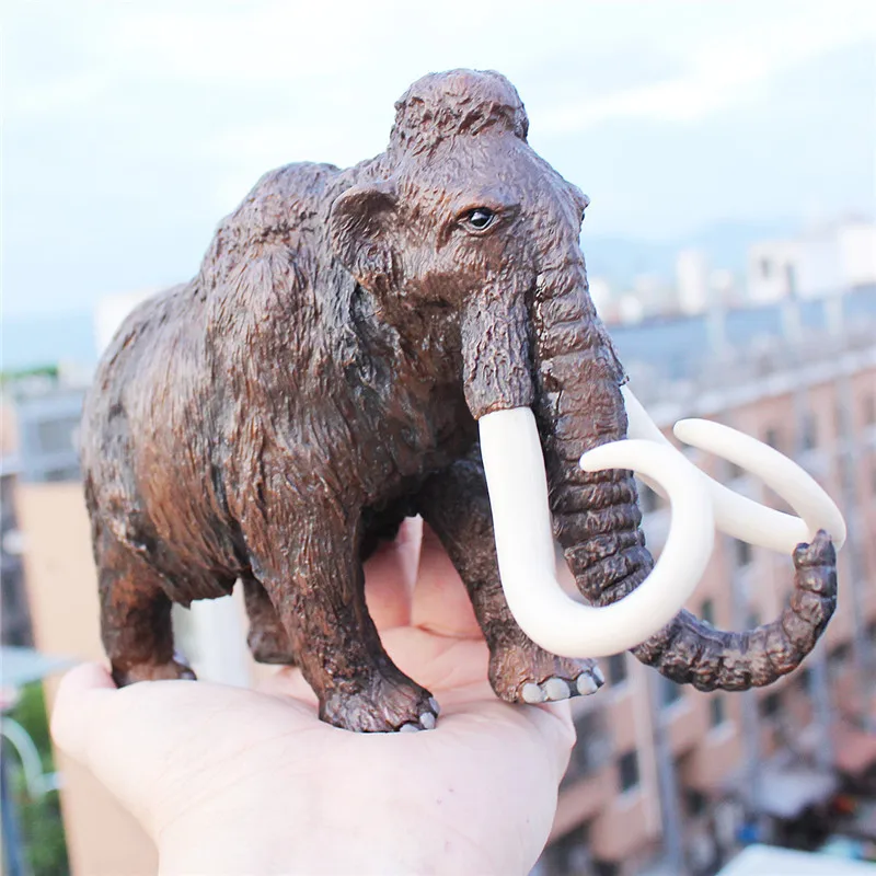 

classic creative ancient Animal model mammoths/Asian elephant Children's cognitive toys Decorative collection gift for kids