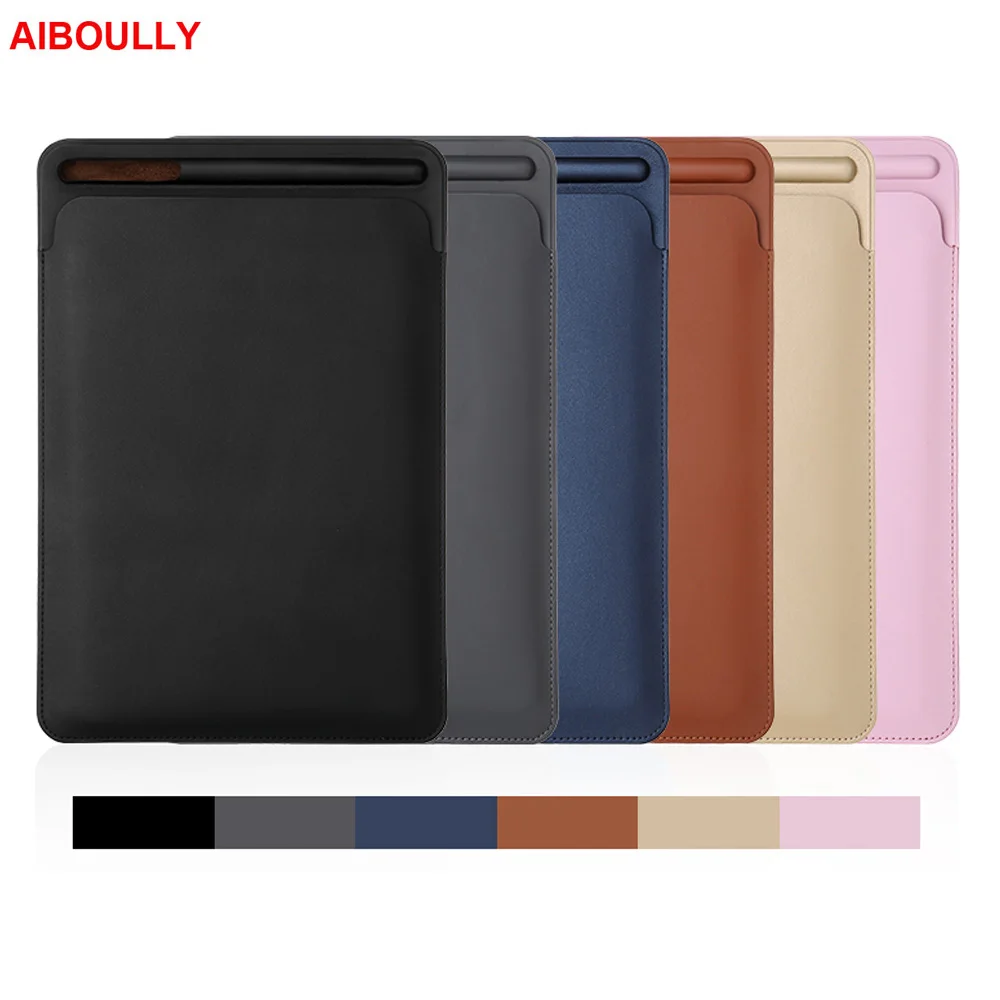 Luxury PU Leather Sleeve Case Pouch for iPad Pro 10.5 2017 Cover Soft