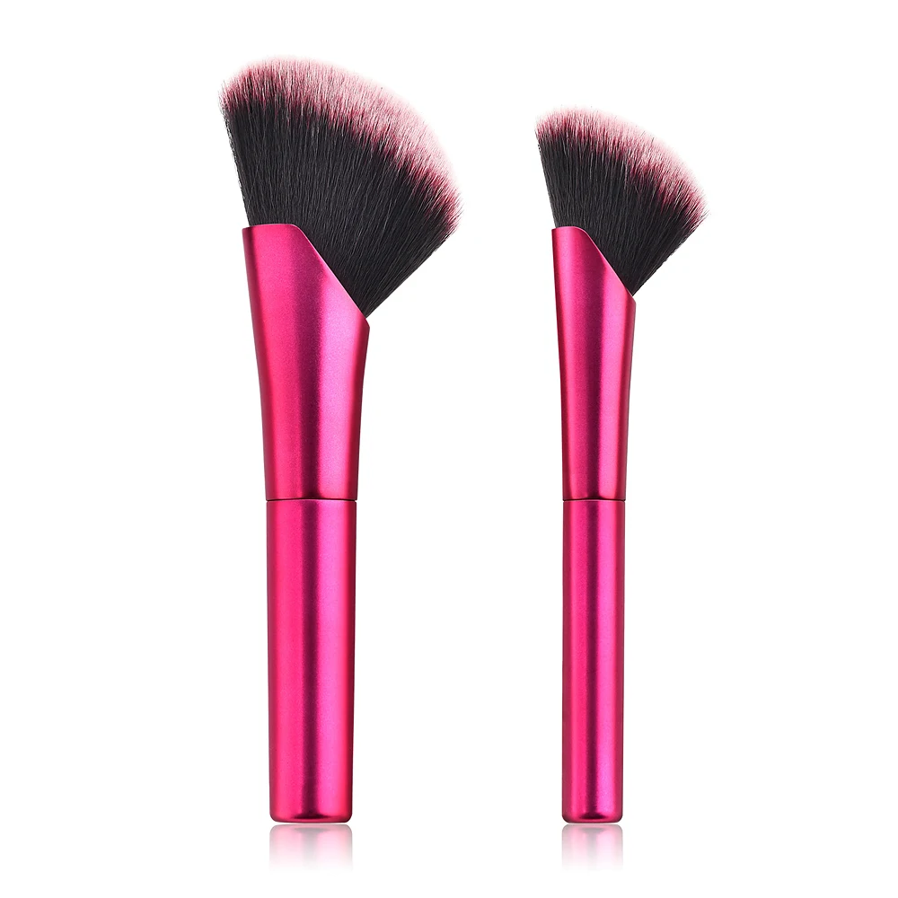 

GUJHUI 2pcs/set Professional Eye Shadow Foundation Powder Brushes Kit Makeup Brushes Set Makeup Tools