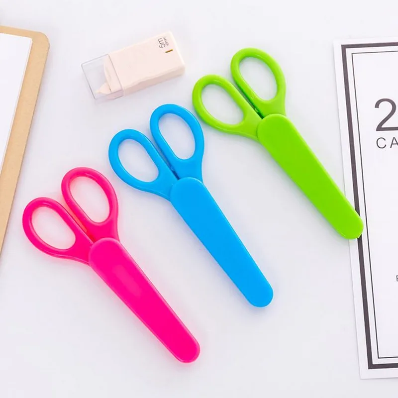 

Coloffice 1PC Creative Multi-Function Scissors With protective Case Joint Cutter Children Hand-Made DIY Student Office School