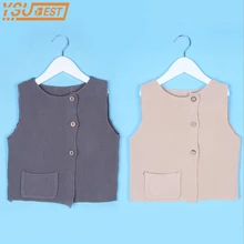 Вязаный свитер для маленьких мальчиков и девочек; Новинка года; свитера для мальчиков; одежда для малышей; осенняя одежда для малышей; брендовые зимние свитера-кардиганы для маленьких мальчиков