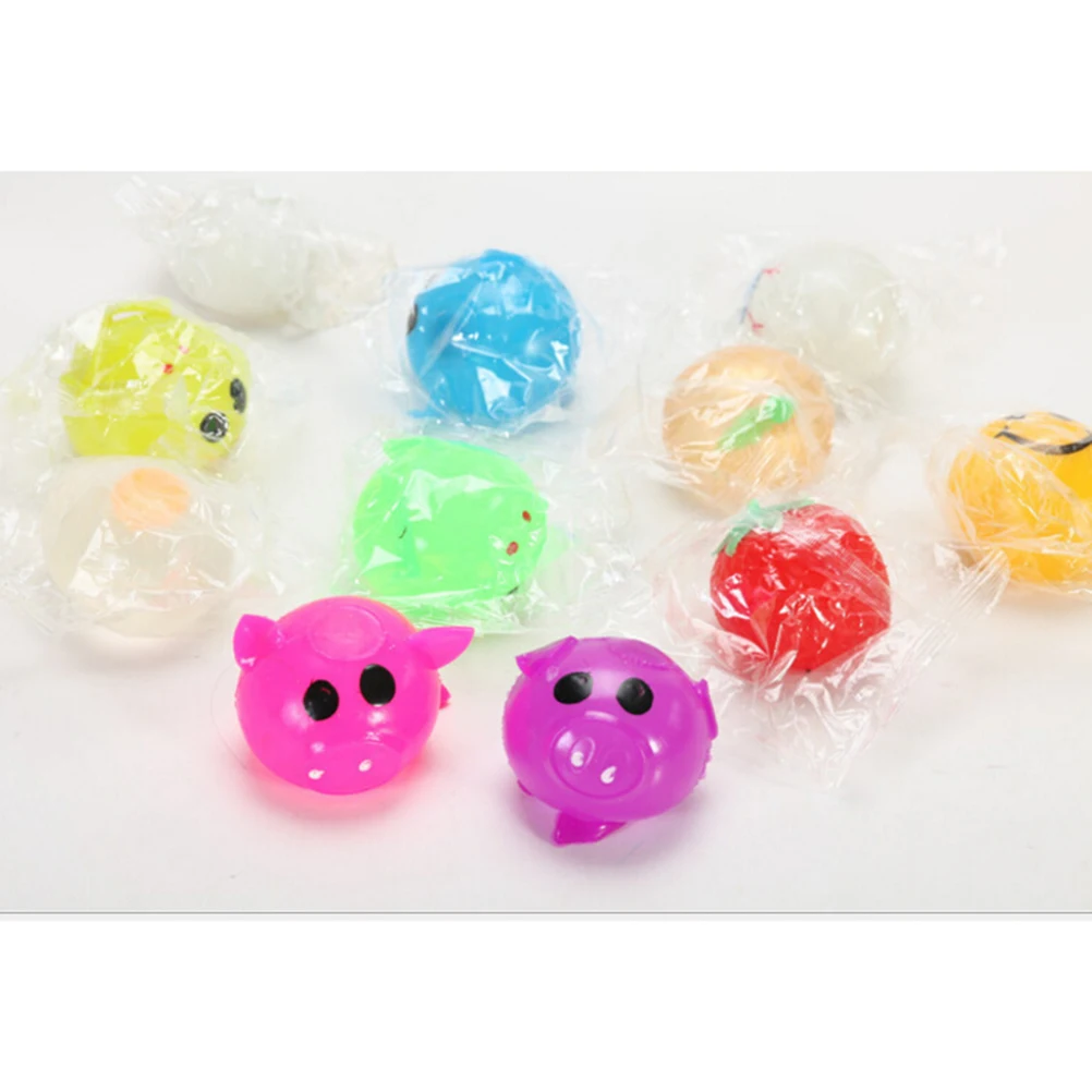 

Anti Stress Decompression Splat Ball Vent Toy Venting Ball Sticky Smash Water Ball Anti stress Goods Various Types Pig Toys 1PC