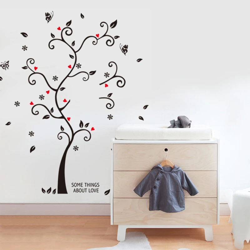 100*120 см/40*48 дюймов 3D DIY Съемные фото дерево ПВХ настенные наклейки/клейкие