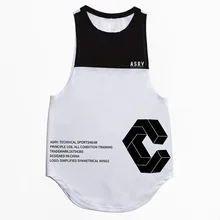 Фитнес-жилет мужской свободный строченный Быстросохнущий Спортивный жилет мужской жилет без рукавов