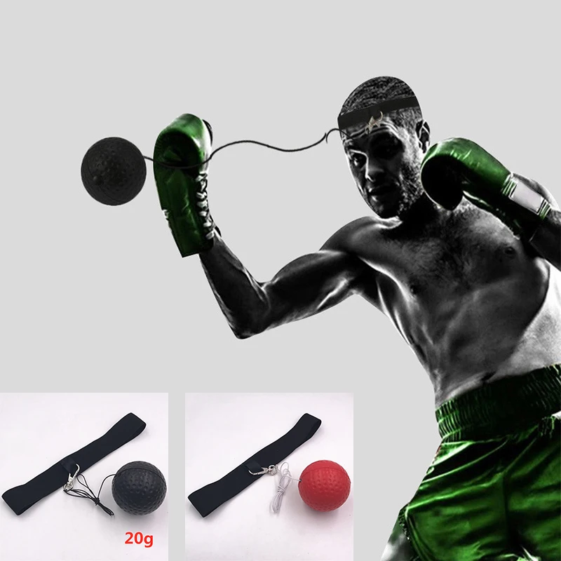 

Fighting Ball Boxing Equipment Head Band for Reflex Speed Training Boxing Punch Muay Thai Exercise free shipping Exercise