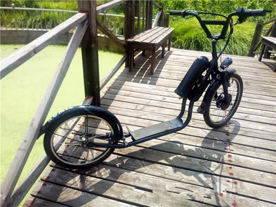 New sliding fashion electric bicycle 36V 350W electric mountain bike carbon steel frame electric scooter