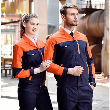 

10 sets men's thin work clothes, labor insurance work clothes, summer wear resistant workshop farm wear department uniforms