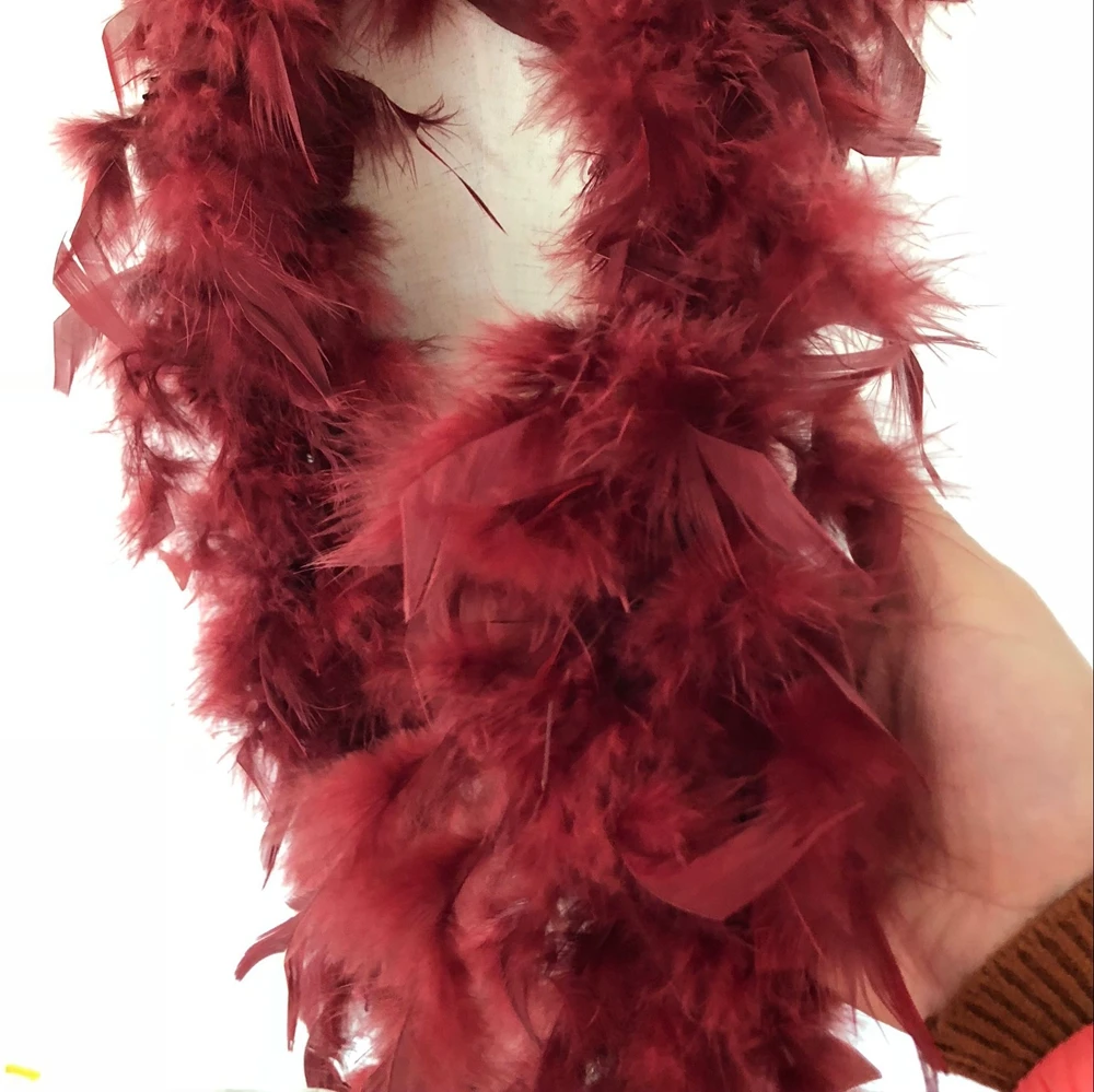 8 Pack Feather BOA Colorful Feather BOA for Costume Party Accessory 8 Different Colors
