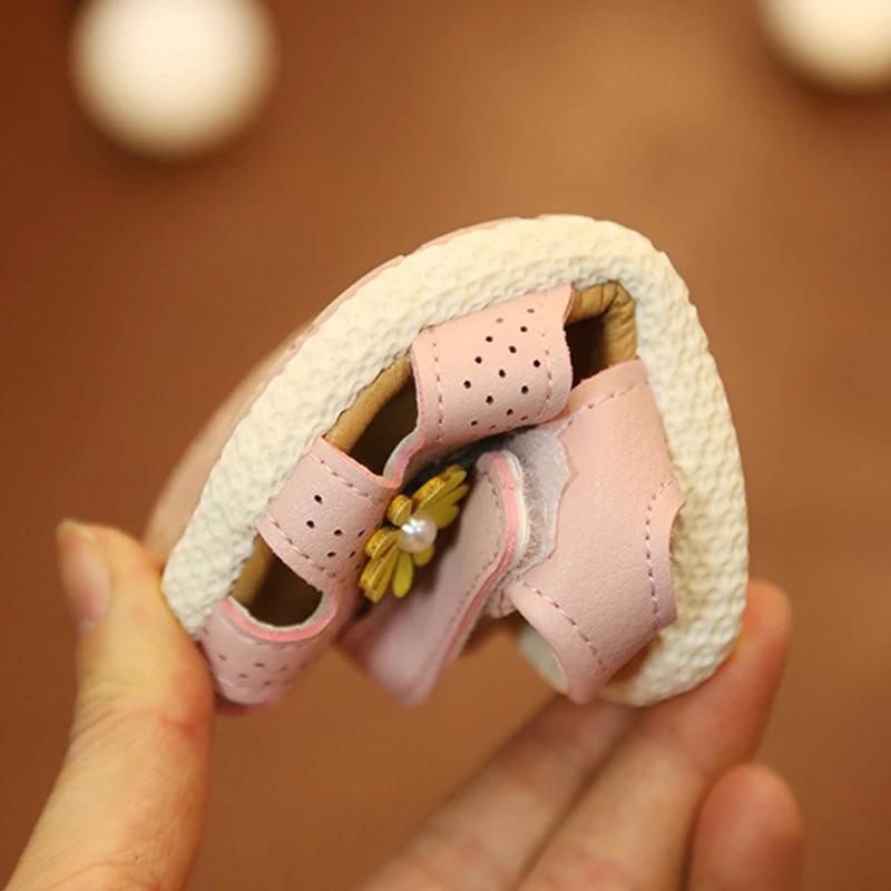 Newest Summer Kids Shoes 2019 Fashion Leathers Sweet Children Sandals For Girls Toddler Baby Breathable Hoolow Out Cat Shoes