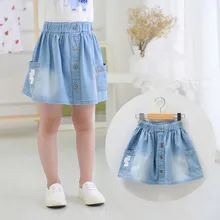 New Arrival 2016 Summer Baby Girls Casual Denim Skirts Girls Cotton Soft Skirt With Pokets Kids Summer All-match Denim Skirts New Arrival 2016 Summer Baby Girls Casual Denim Skirts Girls Cotton Soft Skirt With Pokets Kids Summer All-match Denim Skirts
