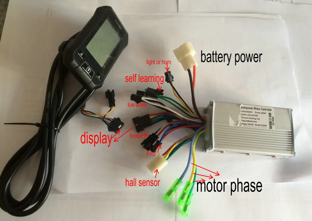 Electric Motor Scooter >> electric scooter LCD display & controller 24v36v48v 250w350w conrtrol panel sensor hall ... Electric Motor Scooter >> electric scooter LCD display & controller 24v36v48v 250w350w conrtrol panel sensor hall ...