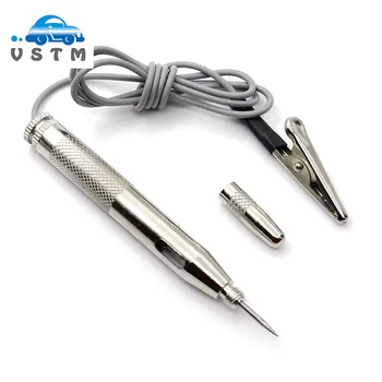 

2019 New DC 6V 12V 24V Probe Light System Test Probe Lamp Auto Car Light Circuit Tester Lamp Voltage Test Pen Detector Copper