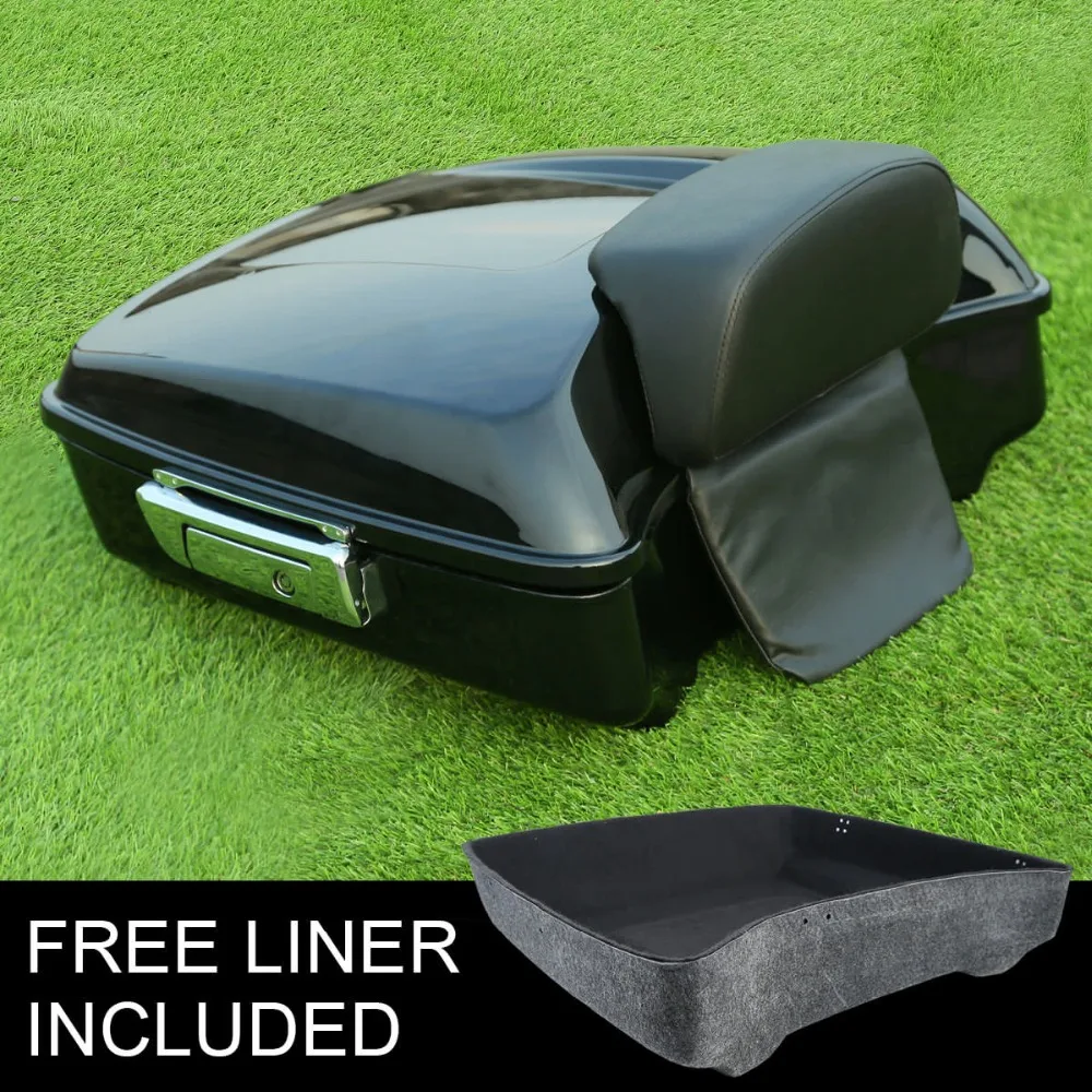 Chopped Tour Pak Trunk Backrest For Harley Touring 2014-2018 Electra CVO Street Glide Road Glide Special FLHRSE FLHR FLTRX motorcycle master cylinder clutch lever bracket for harley touring street glide special flhxs 2014 2016