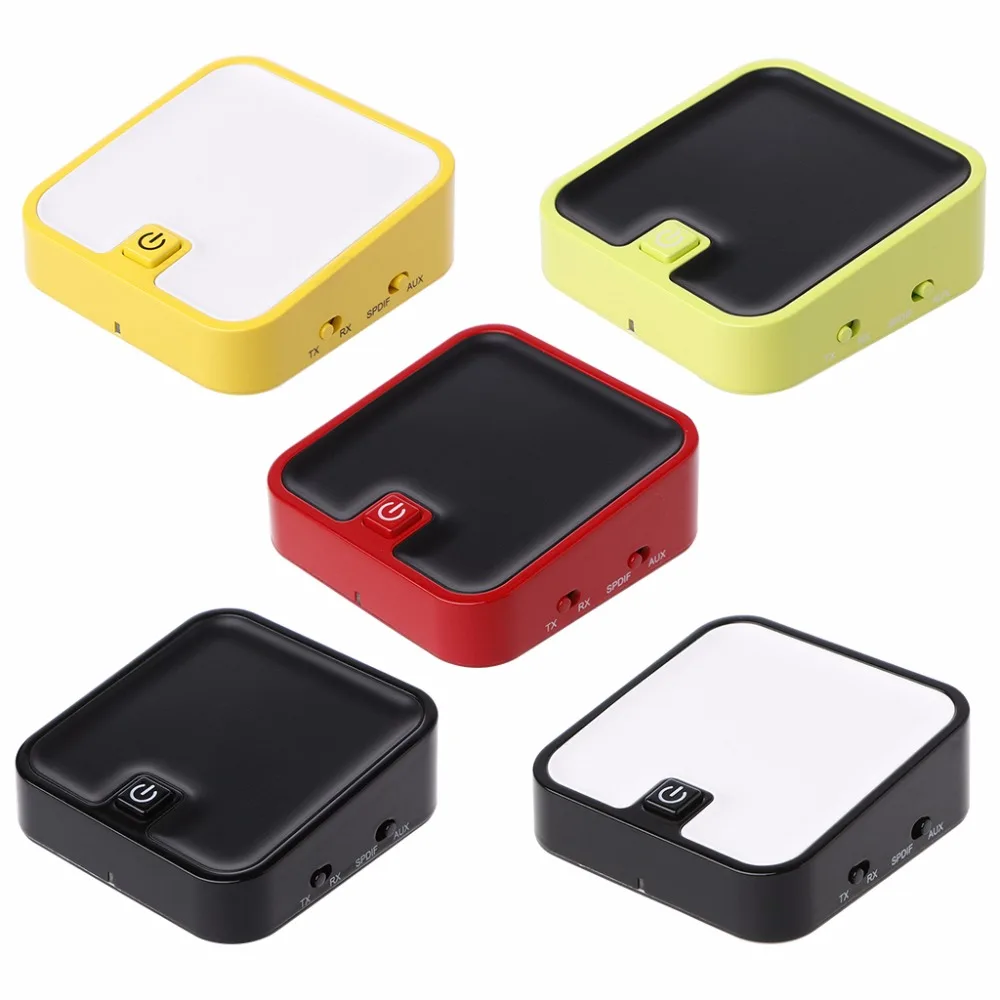 

2-In-1 Bluetooth 4.1 Wireless Audio Transmitter Receiver Audio Adapter With Optical Toslink/SPDIF/3.5mm Output 5 Colors C26