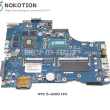 NOKOTION материнская плата для ноутбука Dell inspiron 17R 5737 Материнская плата ноутбука CN-091M09 091M09 LA-9984P I5-4200U Процессор DDR3L HD8870M графика