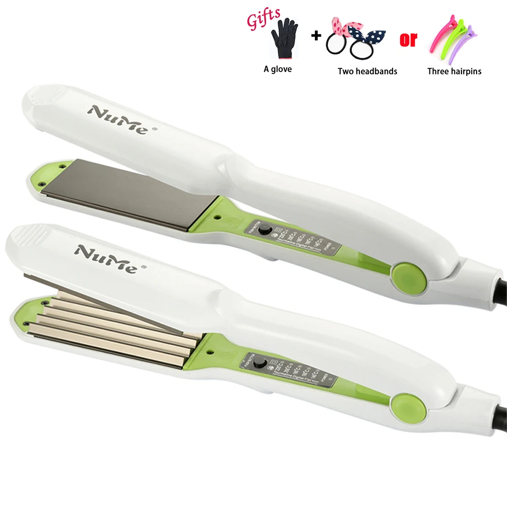 

Hair Curler Ceramic Corn Hot Straightening Small Electric Plywood Straight iron Corn Clip Bang Splint A32