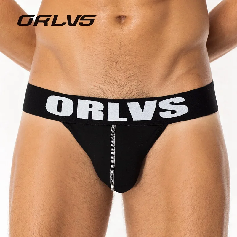 

ORLVS Brand LOT Gay Men Underwear Men Jockstrap Thongs Sexy Gay Men G String Men Thong Homme Tanga Jockstrap