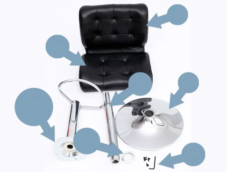 Европейский высокого класса стул отдыха многофункциональный поворотный стул спинкой стулья подъема бар барный стул