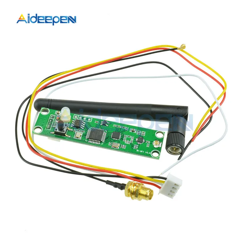 

DC 5V 2.4GHz Wireless DMX 512 Controller Transmitter&Receiver PCB Module With Antenna LED Controller Dmx Wireless Receiver