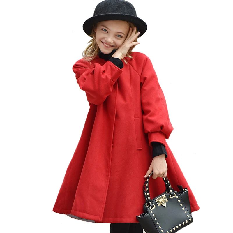 thumbnail image 2 of Kids Girls Christmas Overcoat - Winter Windproof Thicken Fleece Coat For Toddlers 2 of 11