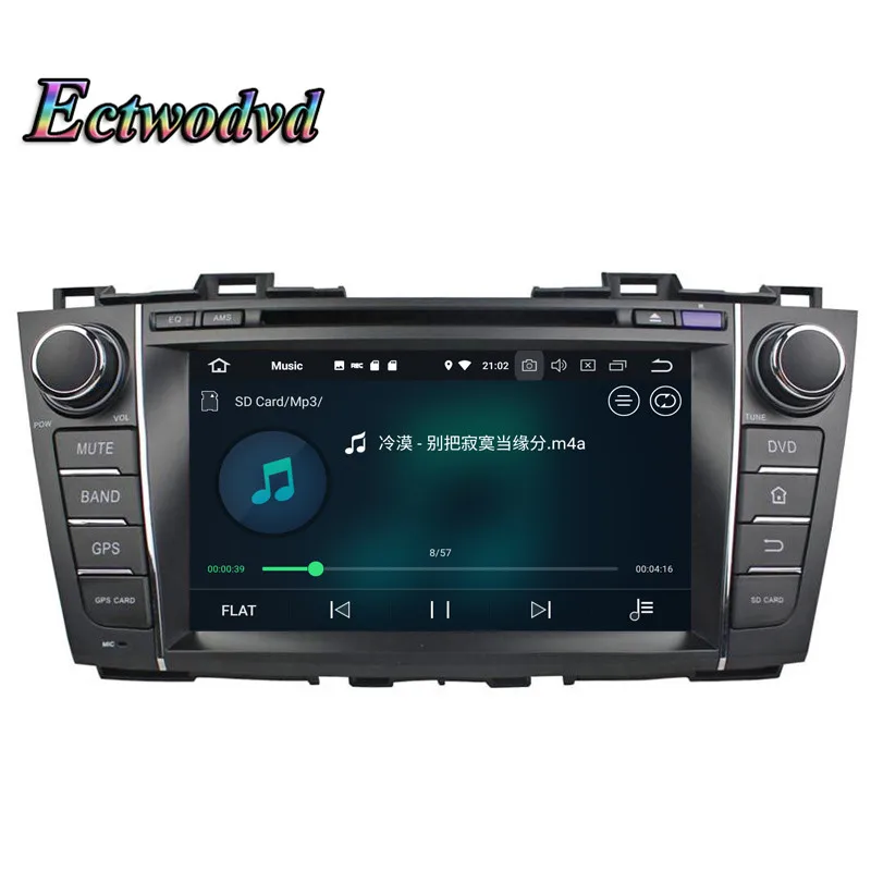 Clearance Ectwodvd Octa Core 4G RAM 64G ROM Android 9.0 Car Multimedia DVD Player GPS HeadUnit For Mazda 5 2009-2012 Premacy 2009-2012 6