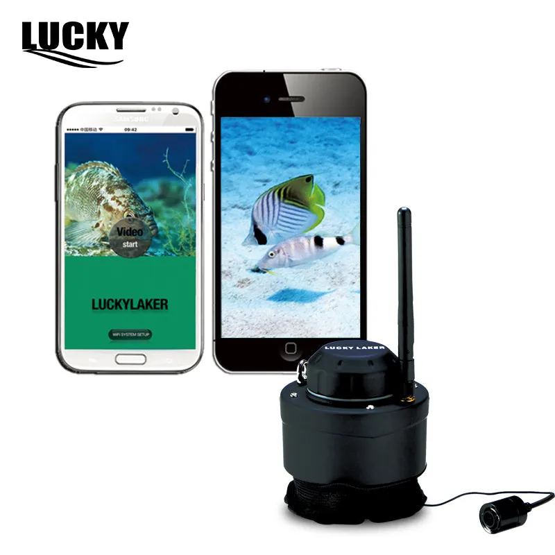 

LUCKY Wifi Underwater Fishing Camera & Inspection 80m Wireless Operating Range Underwater Camera For Fishing FF3309 fishcam
